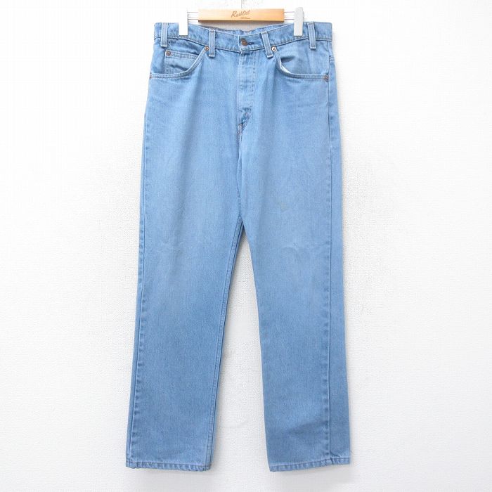 W34★古着 リーバイス Levis 505 ジーンズ メンズ 90年代 90s ヒゲ コットン USA製 薄紺 デニム &yen;&nbsp;7,900（税込） W34★古着 リーバイス Levis ジーンズ メンズ コットン グレー デニム &yen;&nbsp;3,900（税込） W34★古着 リーバイス Levis 512 ジーンズ メンズ ヒゲ 紺 デニム &yen;&nbsp;3,900（税込） W34★古着 リーバイス Levis ジーンズ メンズ 00年代 00s シルバータブ コットン 黒 デニム &yen;&nbsp;5,900（税込） W34★古着 リーバイス Levis 514 ジーンズ メンズ ヒゲ コットン 紺 デニム &yen;&nbsp;3,900（税込） W34★古着 リーバイス Levis 559 パンツ メンズ コットン ベージュ デニム &yen;&nbsp;3,900（税込） W29★古着 リーバイス Levis 555 ジーンズ メンズ 90年代 90s ヒゲ コットン USA製 薄紺 デニム &yen;&nbsp;9,900（税込） W36★古着 リーバイス Levis ジーンズ メンズ 90年代 90s グレー デニム &yen;&nbsp;7,900（税込） W35★古着 リーバイス Levis ジーンズ メンズ コットン 薄紺 デニム &yen;&nbsp;3,900（税込） W39★古着 リーバイス Levis ジーンズ メンズ 00年代 00s 薄紺 デニム &yen;&nbsp;5,900（税込） W32★古着 リーバイス Levis ジーンズ メンズ 90年代 90s ヒゲ 紺 デニム &yen;&nbsp;5,900（税込） W38★古着 リーバイス Levis シグネチャー ジーンズ メンズ コットン 薄紺 デニム &yen;&nbsp;3,900（税込） W36★古着 リーバイス Levis シグネチャー ジーンズ メンズ コットン 薄紺 デニム &yen;&nbsp;3,900（税込） W37★古着 リーバイス Levis ジーンズ メンズ 90年代 90s ヒゲ USA製 紺 デニム &yen;&nbsp;7,900（税込） W34★古着 リーバイス Levis ワーク パンツ メンズ ベージュ &yen;&nbsp;2,900（税込） W29★古着 リーバイス Levis ジーンズ メンズ 90年代 90s コットン USA製 グレー系 デニム &yen;&nbsp;7,900（税込） W34★古着 リーバイス Levis パンツ メンズ グレー他 チェック &yen;&nbsp;2,900（税込） W44★古着 リーバイス Levis 540 ジーンズ メンズ 90年代 90s 大きいサイズ USA製 グレー デニム &yen;&nbsp;7,900（税込） W32★古着 リーバイス Levis 557 ジーンズ メンズ 90年代 90s コットン USA製 紺 デニム &yen;&nbsp;6,900（税込） W36★古着 リーバイス Levis 540 ジーンズ メンズ 90年代 90s ヒゲ コットン USA製 紺 デニム &yen;&nbsp;7,900（税込） W31★古着 リーバイス Levis 512 ジーンズ メンズ 90年代 90s テーパード コットン USA製 紺 デニム &yen;&nbsp;9,900（税込） W31★古着 リーバイス Levis 512 ジーンズ メンズ 90年代 90s ヒゲ コットン USA製 紺 デニム &yen;&nbsp;9,900（税込）【商品番号】　par25075324 【商品名】　W34★古着 リーバイス Levis ジーンズ メンズ 90年代 90s 薄紺 デニム【spe】 【表記サイズ】　W34　L31 【実寸サイズ】　ウエスト（腰まわり）86cm　レングス79cm　股上（ウエストから股の付け根）31cm　ワタリ幅（股の付け根部分の幅）28cm　裾幅20cm　（ウエスト34inch　レングス31inch） 【素材】　コットン 【程度】　B 【コンディション】　汚れ、すれ 【仕入先】　アメリカ 【メール便】　不可 ************************************************************ 画像枚数の都合上、目立つダメージのみ掲載し、目立たないダメージは省略することがございます。 ●参考サイズ：実寸サイズをもとに当店が判断したサイズ ※商品名内に記載しているのは参考サイズです。 ●表記サイズ：商品のタグに記載してあるサイズ ●実寸サイズ：実際に当店で測ったサイズ To International Customers,Please check and follow shipping cost in Store information.No refund or exchange is accepted with International Customers.We're afraid but there is no staff who can speak English.We will accept any questions only by email in English. 他の厳選古着 パンツ、スラックスはこちらです！ 他の厳選古着 パンツ/ジーンズ W33,W34はこちらです！ 他の厳選古着 リーバイス Levis はこちらです！