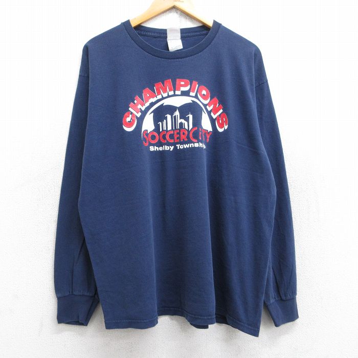 XL★古着 長袖 ビンテージ Tシャツ メンズ 00年代 00s TGM 大きいサイズ コットン クルーネック 紺 &yen;&nbsp;2,900（税込） XL★古着 長袖 ビンテージ Tシャツ メンズ 00年代 00s UPSTATE 大きいサイズ コットン クルーネック 紺 &yen;&nbsp;2,900（税込） XL★古着 長袖 ビンテージ Tシャツ メンズ 00年代 00s MARTELL 大きいサイズ コットン クルーネック 紺 &yen;&nbsp;2,900（税込） XL★古着 長袖 ビンテージ Tシャツ メンズ 00年代 00s dada 大きいサイズ コットン クルーネック 紺 &yen;&nbsp;4,900（税込） XL★古着 長袖 ビンテージ Tシャツ メンズ 00年代 00s OC 大きいサイズ コットン クルーネック 紺 &yen;&nbsp;2,900（税込） XL★古着 長袖 ビンテージ Tシャツ メンズ 00年代 00s WINCHESTER 大きいサイズ コットン クルーネック 紺 &yen;&nbsp;3,900（税込） XL★古着 長袖 ビンテージ Tシャツ メンズ 00年代 00s 海賊 大きいサイズ コットン クルーネック 紺 &yen;&nbsp;3,900（税込） XL★古着 フルーツオブザルーム 長袖 ビンテージ Tシャツ メンズ 00年代 00s OTIS 大きいサイズ コットン クルーネック 緑 &yen;&nbsp;2,900（税込） XL★古着 フルーツオブザルーム 長袖 ビンテージ Tシャツ メンズ 90年代 90s サッカーボール 大きいサイズ コットン クルーネック USA製 紺 &yen;&nbsp;3,900（税込） XL★古着 ヘインズ 長袖 ビンテージ Tシャツ メンズ 00年代 00s DUDLEY 大きいサイズ コットン クルーネック 紺 &yen;&nbsp;2,900（税込） XL★古着 長袖 ビンテージ Tシャツ メンズ 00年代 00s ファーマル トラクター 大きいサイズ コットン クルーネック 紺 &yen;&nbsp;2,900（税込） XL★古着 コロンビア 長袖 ビンテージ Tシャツ メンズ 00年代 00s ワンポイントロゴ 大きいサイズ コットン クルーネック 紺 &yen;&nbsp;3,900（税込） XL★古着 フルーツオブザルーム 長袖 ビンテージ Tシャツ メンズ 00年代 00s ファルコン スイミング コットン クルーネック 紺 &yen;&nbsp;2,900（税込） XL★古着 コロンビア 長袖 ビンテージ Tシャツ メンズ 00年代 00s 無地 大きいサイズ コットン クルーネック 紺 &yen;&nbsp;2,900（税込） XL★古着 フルーツオブザルーム 長袖 ビンテージ Tシャツ メンズ 00年代 00s DECADE 大きいサイズ コットン クルーネック 白 &yen;&nbsp;3,900（税込） XL★古着 長袖 ビンテージ Tシャツ メンズ 00年代 00s クマ 大きいサイズ ロング丈 コットン クルーネック 紺 &yen;&nbsp;3,900（税込） XL★古着 STEVE&BARRYS 長袖 ビンテージ Tシャツ メンズ 00年代 00s シラキュース 大きいサイズ コットン クルーネック 紺 &yen;&nbsp;2,900（税込） XL★古着 チャンピオン Champion 長袖 ビンテージ Tシャツ メンズ 00年代 00s USAロゴ 大きいサイズ コットン クルーネック 紺 &yen;&nbsp;3,900（税込） XL★古着 長袖 ビンテージ Tシャツ メンズ 00年代 00s DGA Builders 胸ポケット付き 大きいサイズ コットン クルーネック 紺 &yen;&nbsp;2,900（税込） XL★古着 長袖 ビンテージ Tシャツ メンズ 00年代 00s NFL ニューイングランドペイトリオッツ 大きいサイズ コットン クルーネック 紺 アメフト スーパーボウル &yen;&nbsp;2,900（税込）【商品番号】　tsb25080118 【商品名】　XL★古着 フルーツオブザルーム 長袖 ビンテージ Tシャツ メンズ 00年代 00s チャンピオンズ サッカーシティ 大きいサイズ コットン クルーネック 紺 【メンズ参考サイズ】　XL 【表記サイズ】　XL 【実寸サイズ】　着丈（肩から裾）72cm　着幅（脇から脇）61cm　肩幅54cm　肩袖丈（肩から袖先）59cm　脇袖丈（脇から袖先）56cm 【素材】　コットン100％ 【程度】　A 【コンディション】　色あせ 【仕入先】　アメリカ 【メール便】　不可 ************************************************************ 画像枚数の都合上、目立つダメージのみ掲載し、目立たないダメージは省略することがございます。 ●参考サイズ：実寸サイズをもとに当店が判断したサイズ ※商品名内に記載しているのは参考サイズです。 ●表記サイズ：商品のタグに記載してあるサイズ ●実寸サイズ：実際に当店で測ったサイズ To International Customers,Please check and follow shipping cost in Store information.No refund or exchange is accepted with International Customers.We're afraid but there is no staff who can speak English.We will accept any questions only by email in English. 他の厳選古着 長袖、7分袖、フットボールなどのTシャツはこちらです！ 他の厳選古着 Tシャツ XLサイズはこちらです！ 他の厳選古着 チャンピオン Champion はこちらです！