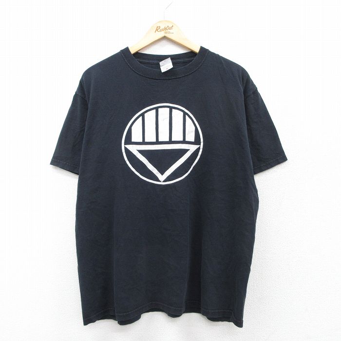 乐天商城 - 【中古】古着 半袖 ビンテージ ヴィンテージTシャツ メンズ 00年代 00s DCコミックス ブラックランタン コットン クルーネック 丸首 黒 ブラック XLサイズ 中古 | 春夏 夏物 夏服 ヴィンテージTシャツ メンズファッション カットソー ティーシャツ ティシャツ メ