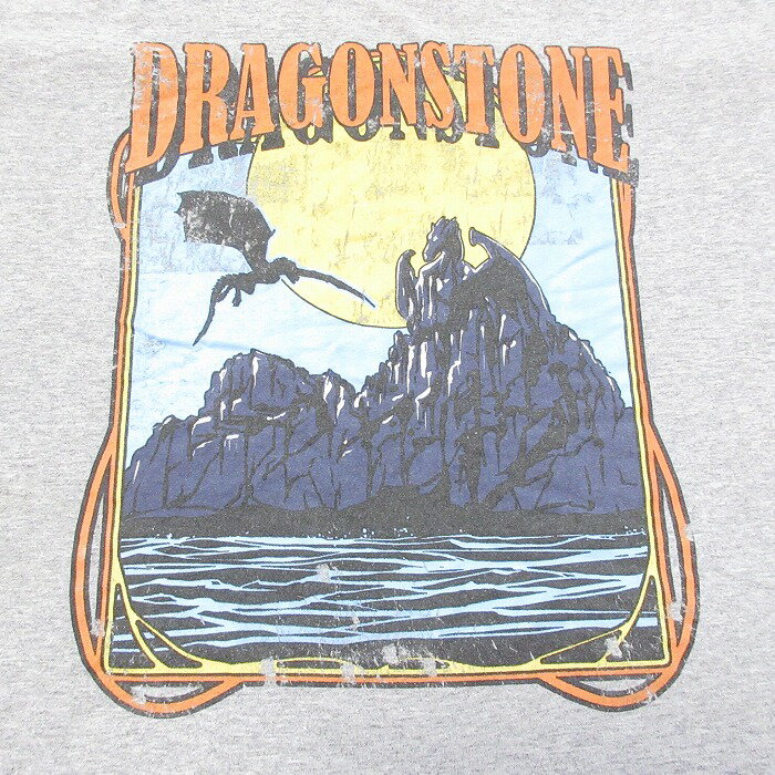 【中古】古着 半袖Tシャツ メンズ 映画 ゲームオブスローンズ クルーネック 丸首 グレー 霜降り XLサイズ 中古 | 春夏 夏物 夏服 メンズファッション カットソー ティーシャツ ティシャツ メンズTシャツ 半袖Tシャツ 半袖ティーシャツ カジュアルTシャツ おしゃれ