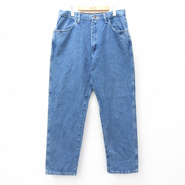 【中古】マーベリック ジーンズ メンズ W36 紺 デニムパンツ コットン ストレート アメカジ ヴィンテージ カジュアルパンツ 25sep09