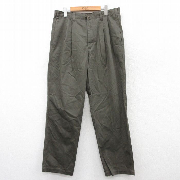 樂天商城 - 【中古】古着 チェロキーパンツ メンズ コットン 濃グレー系 W34 中古 ボトムス ロング | 春夏 春物 春服 秋冬 秋物 秋服 長ズボン カジュアル メンズファッション ファッション おしゃれ