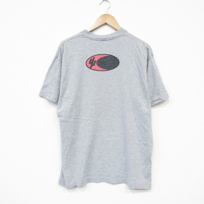 樂天商城 - 【中古】古着 半袖 ビンテージ ヴィンテージTシャツ メンズ 80年代 80s マルボロ 胸ポケット付き クルーネック 丸首 USA製 アメリカ製 グレー 霜降り 【spe】 Lサイズ 中古 | 春夏 夏物 夏服 ヴィンテージTシャツ メンズファッション カットソー ティーシャツ テ