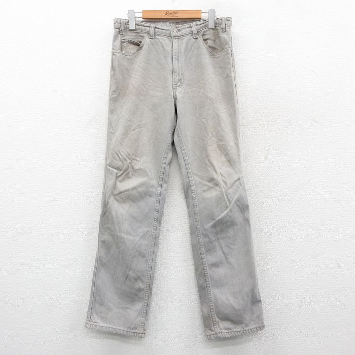 【中古】古着 リーバイス Levis ジーンズ メンズ 00年代 00s コットン グレー デニム W31 中古 ボトムス ジーパン Gパン ロングパンツ | 春夏 春物 春服 秋冬 秋物 秋服 長ズボン カジュアル メンズファッション ファッション おしゃれ