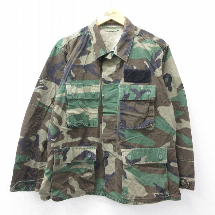 【中古】古着 長袖 ミリタリージャケット メンズ 90年代 90s コ...(4.0)