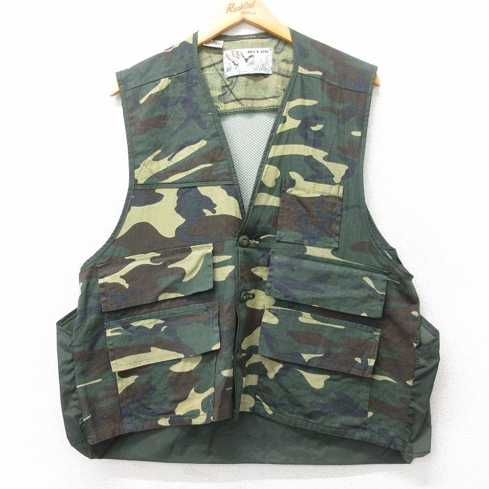 【中古】 古着ハンティングベストメ...