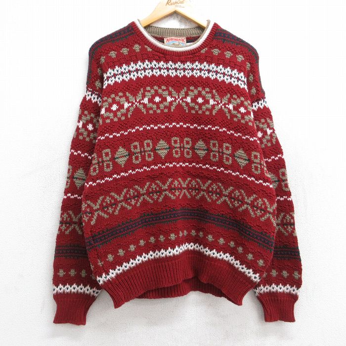 M★古着 長袖 セーター メンズ 90年代 90s コットン クルーネック USA製 生成り &yen;&nbsp;3,900（税込） M★古着 長袖 セーター メンズ 90年代 90s コットン クルーネック USA製 黄系 &yen;&nbsp;3,900（税込） M★古着 長袖 セーター メンズ 90年代 90s コットン クルーネック USA製 白他 &yen;&nbsp;3,900（税込） M★古着 長袖 セーター メンズ 90年代 90s コットン クルーネック USA製 紺他 &yen;&nbsp;2,900（税込） M★古着 長袖 セーター メンズ 90年代 90s コットン クルーネック 緑他 &yen;&nbsp;2,900（税込） M★古着 長袖 セーター メンズ 90年代 90s コットン クルーネック USA製 紺他 &yen;&nbsp;2,900（税込） M★古着 長袖 セーター メンズ 90年代 90s コットン クルーネック USA製 ベージュ他 &yen;&nbsp;2,900（税込） M★古着 ロンドンフォグ 長袖 セーター メンズ 90年代 90s コットン クルーネック USA製 生成り &yen;&nbsp;2,400（税込） M★古着 エディーバウアー 長袖 セーター メンズ 90年代 90s コットン クルーネック 青 &yen;&nbsp;4,900（税込） M★古着 長袖 セーター メンズ 90年代 90s 国旗 コットン クルーネック 紺他 &yen;&nbsp;2,900（税込） M★古着 長袖 セーター メンズ 90年代 90s FRISKI コットン クルーネック USA製 ベージュ &yen;&nbsp;2,900（税込） M★古着 長袖 セーター メンズ 90年代 90s 総柄 レザー使用 アクリル クルーネック グレー他 &yen;&nbsp;2,900（税込） M★古着 トミーヒルフィガー 長袖 ブランド セーター メンズ 90年代 90s コットン クルーネック 濃緑 &yen;&nbsp;5,900（税込） M★古着 長袖 セーター メンズ 90年代 90s 鳥 刺繍 コットン クルーネック USA製 白 &yen;&nbsp;3,900（税込） M★古着 トミーヒルフィガー 長袖 ブランド セーター メンズ 90年代 90s コットン クルーネック 緑他 ボーダー &yen;&nbsp;5,900（税込） M★古着 トミーヒルフィガー 長袖 ブランド セーター メンズ 90年代 90s ワンポイントロゴ マルチカラー コットン クルーネック 緑他 ストライプ &yen;&nbsp;5,900（税込） M★古着 長袖 セーター メンズ 90年代 90s クルーネック USA製 濃緑他 &yen;&nbsp;4,900（税込） M★古着 長袖 セーター メンズ 90年代 90s クルーネック 青緑他 &yen;&nbsp;2,900（税込） M★古着 長袖 セーター メンズ 90年代 90s クルーネック 紫 &yen;&nbsp;2,900（税込） M★古着 長袖 セーター メンズ 90年代 90s クルーネック 紺他 &yen;&nbsp;2,400（税込） M★古着 長袖 セーター メンズ 90年代 90s クルーネック グレー他 &yen;&nbsp;2,900（税込）【商品番号】　swtr25101063 【商品名】　M★古着 長袖 セーター メンズ 90年代 90s 総柄 コットン クルーネック エンジ系他 【メンズ参考サイズ】　M 【表記サイズ】　M 【実寸サイズ】　着丈（肩から裾）62cm　着幅（脇から脇）53cm　裄丈（襟中央から袖口）89cm　脇袖丈（脇から袖先）58cm 【素材】　コットン100％ 【程度】　B 【コンディション】　色移り、穴 【仕入先】　アメリカ 【メール便】　不可 ************************************************************ 画像枚数の都合上、目立つダメージのみ掲載し、目立たないダメージは省略することがございます。 ●参考サイズ：実寸サイズをもとに当店が判断したサイズ ※商品名内に記載しているのは参考サイズです。 ●表記サイズ：商品のタグに記載してあるサイズ ●実寸サイズ：実際に当店で測ったサイズ To International Customers,Please check and follow shipping cost in Store information.No refund or exchange is accepted with International Customers.We're afraid but there is no staff who can speak English.We will accept any questions only by email in English. 他の厳選古着 セーター、カーディガンはこちらです！ 他の厳選古着 スウェット Mサイズはこちらです！