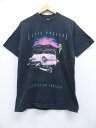 古着 ビンテージ バンド Tシャツ エルビスプレスリー 黒 ブラック 【spe】 Mサイズ 中古 メンズ