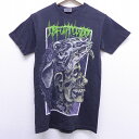 【中古】古着 半袖 ビンテージ ヴィンテージ ロックTシャツ バンドTシャツ 00年代 00s ジョブフォーアカウボーイ コットン クルーネック 丸首 黒 ブラック Sサイズ 小さいサイズ 中古 メンズ | 春夏 春物 春服 秋冬 秋物 秋服 メンズファッション ロンT カットソー ロ 0OF