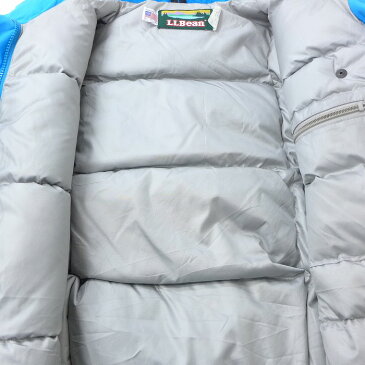【中古】古着 レディース 長袖 ダウンジャケット 90年代 90s エルエルビーン LLBEAN USA製 アメリカ製 青 ブルー 中古 アウター ジャンパー ブルゾン | 秋冬 秋物 秋服 冬物 冬服 カジュアル レディースファッション おしゃれ かわいい