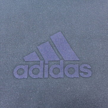 【中古】古着 レディース 長袖スウェットパーカー アディダス adidas ビッグロゴ 黒 ブラック 中古 スエット トレーナー トップス | 春夏 春物 春服 秋冬 秋物 秋服 カジュアル レディースファッション おしゃれ かわいい 0OF