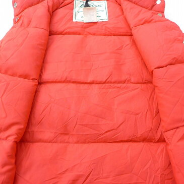 【中古】古着 レディース ダウンベスト 70年代 70s エルエルビーン LLBEAN 赤 レッド 中古 アウター | 秋冬 秋物 秋服 冬物 冬服 カジュアル レディースファッション おしゃれ かわいい