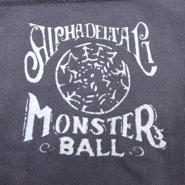 【中古】古着 長袖Tシャツ ディズニー DISNEY ジャック 胸ポケット付き コットン クルーネック 丸首 濃グレー Lサイズ 中古 メンズ | 春夏 春物 春服 秋冬 秋物 秋服 メンズファッション ロンT カットソー ロンティー ロングT ロングTシャツ ロングティーシャツ ロング
