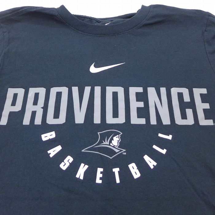 【中古】古着 ナイキ NIKE 長袖Tシャツ メンズ PROVIDENCE バスケットボール クルーネック 丸首 黒 ブラック Sサイズ 小さいサイズ 中古 | 春夏 春物 春服 秋冬 秋物 秋服 メンズファッション ロンT カットソー ロンティー ロングT ロングTシャツ ロングティーシャツ 0OF