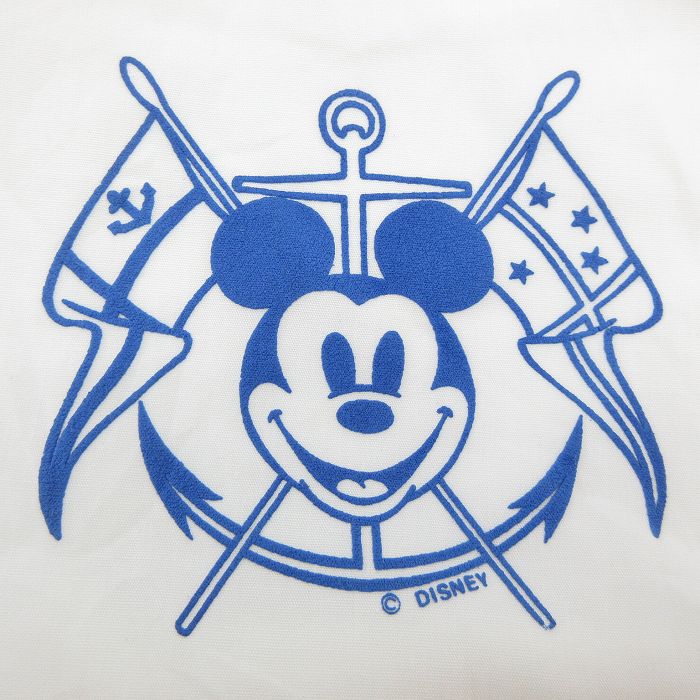 【中古】古着 長袖ジャケット メンズ 90年代 90s ディズニー DISNEY ミッキー MICKEY MOUSE 大きいサイズ 2L LL ビッグシルエット ゆったり ビッグサイズ オーバーサイズ 白 ホワイト XLサイズ 中古 アウター ジャンパー ブルゾン | 春夏 春物 春服 秋冬 秋物 秋服 カ 0OF