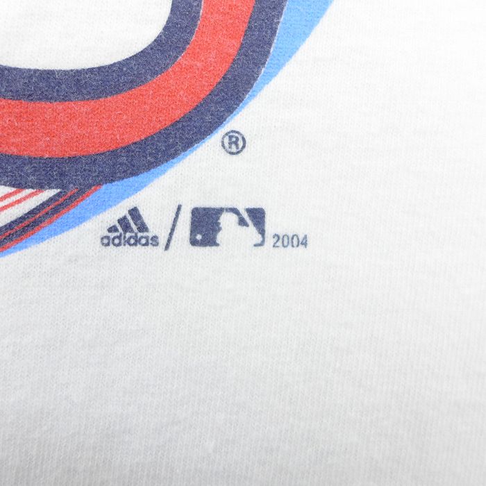 【中古】古着 アディダス adidas 半袖 ビンテージ ヴィンテージTシャツ メンズ 00年代 00s MLB ボストンレッドソックス コットン クルーネック 丸首 白 ホワイト アメフト スーパーボウル XLサイズ 中古 | 春夏 夏物 夏服 ヴィンテージTシャツ メンズファッション カッ 0OF