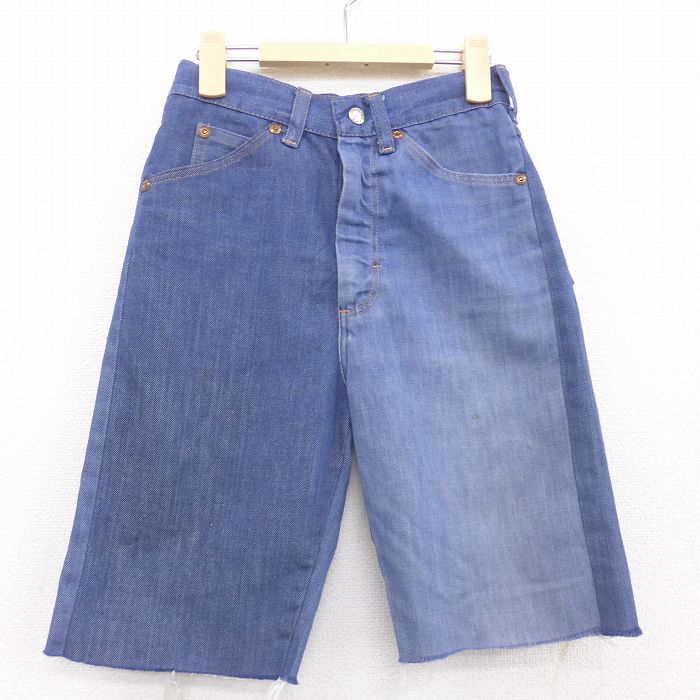 【中古】古着 JCペニー ジーンズ キッズ ボーイズ 子供服 70年代 70s タロン 紺 ネイビー デニム | 春夏 春物 春服 秋冬 秋物 秋服 女の子 子ども服 こども服 カジュアル ファッション おしゃれ かわいい 5OF