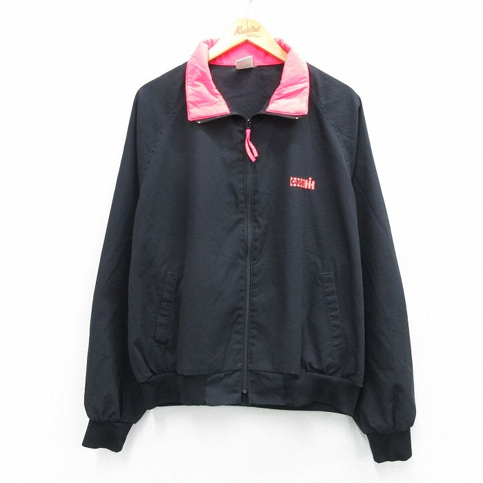 Rakuten - 【中古】古着 スイングスター 長袖 ジャケット メンズ 90年代 90s case ラグラン USA製 黒 25nov15