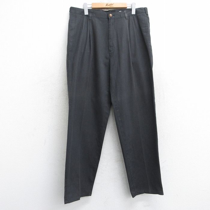 乐天商城 - 【中古】古着 ピューリタン パンツ メンズ 00年代 00s タロン 濃グレー 25nov20
