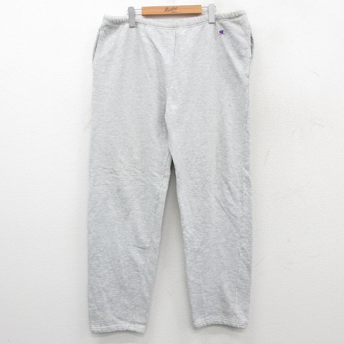 【中古】古着 チャンピオン champion スウェット パンツ メンズ 90年代 90s ワンポイントロゴ USA製 グレー【spe】 25nov21(4.0)