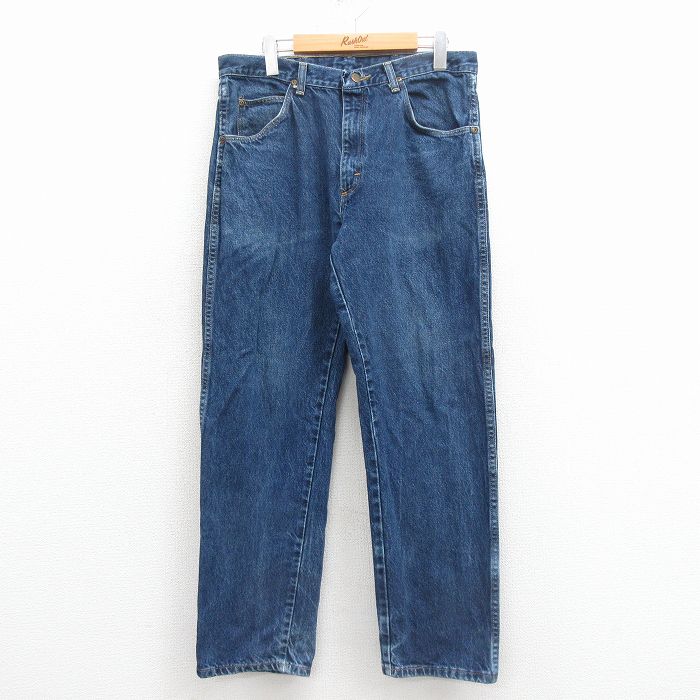 樂天商城 - 【中古】古着 ラングラー ジーンズ メンズ 00年代 00s コットン 紺 デニム 25dec02
