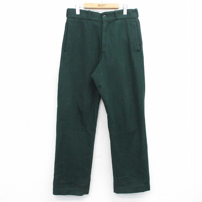 乐天商城 - 【中古】古着 ジョンソン　パンツ メンズ 80年代 80s USA製 緑【spe】 25dec04