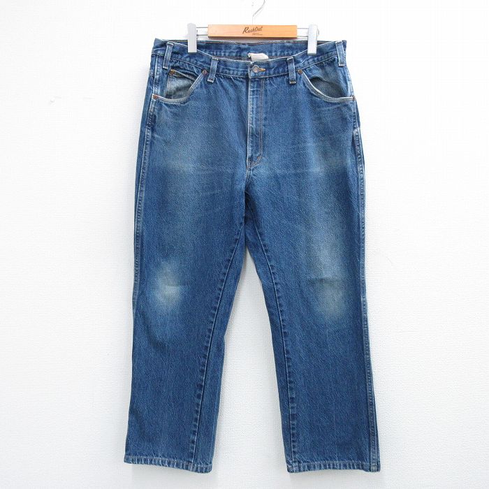 樂天商城 - 【中古】古着 ディッキーズ ジーンズ メンズ 90年代 90s ヒゲ コットン 紺 デニム【spe】 26jan21