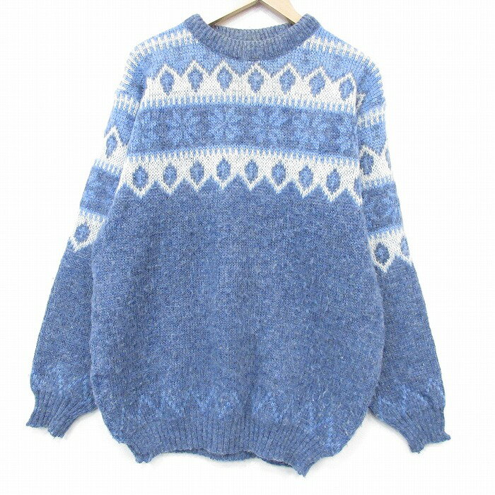 美品♡ウール100%  ノルディックセーター ノルディックニット ヴィンテージ 楽天市場】ノルディックセーター 古着の通販