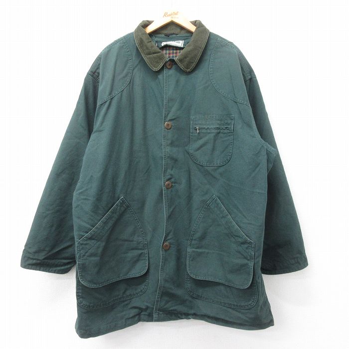【中古】古着 エルエルビーン 長袖 ハンティング ジャケット メンズ ...(4.0)