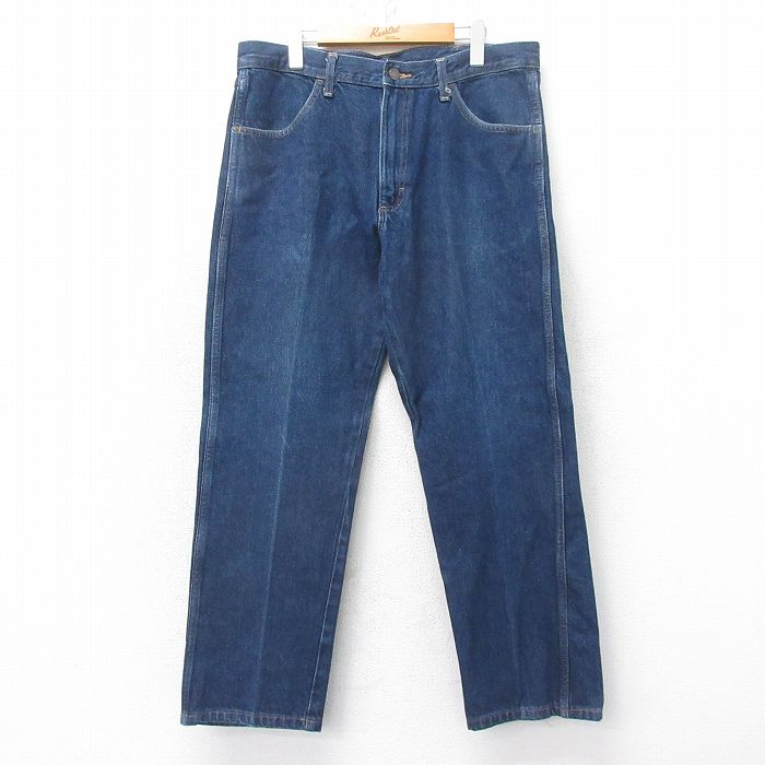 【中古】古着 ラスラー ジーンズ メンズ コットン 濃紺 デニム26f...(4.0)