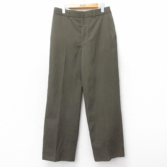 樂天商城 - 【中古】古着 ミリタリー パンツ メンズ 00年代 00s ウール USA製 緑 26feb04