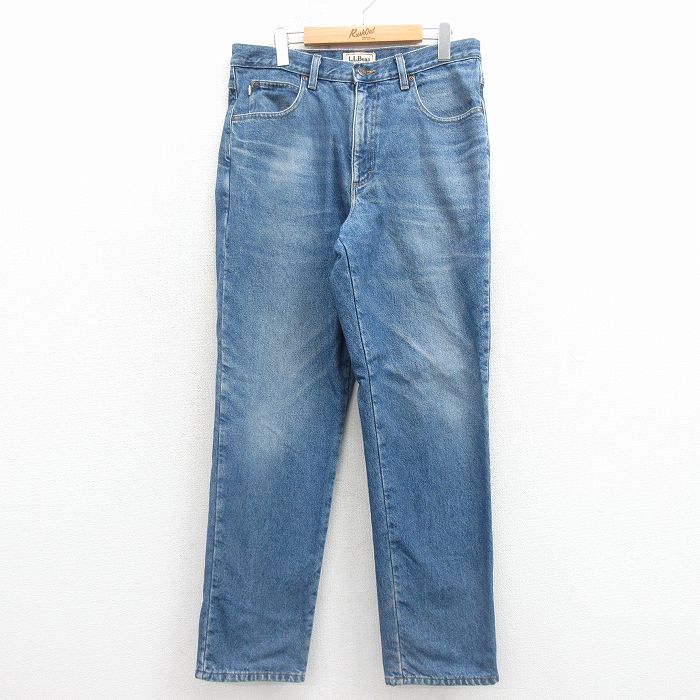 樂天商城 - 【中古】古着 エルエルビーン ジーンズ メンズ 00年代 00s ヒゲ コットン 紺 デニム【spe】 26feb05
