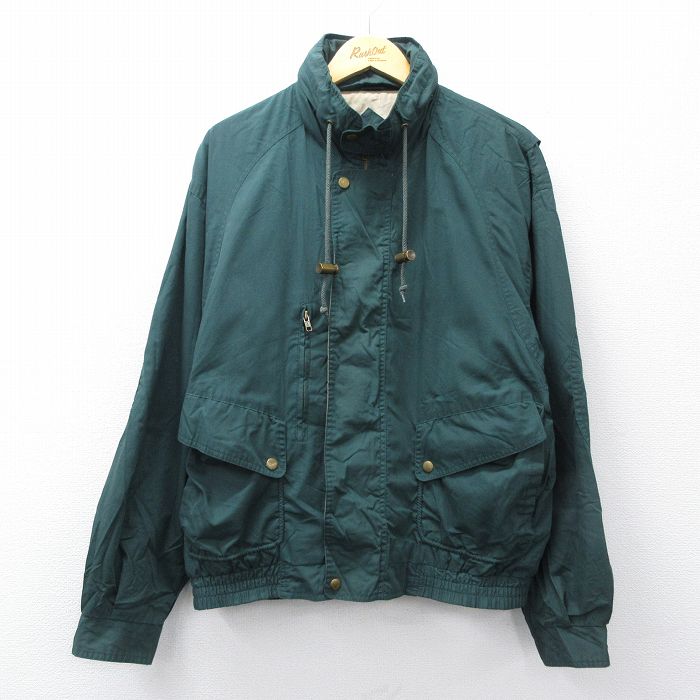 樂天商城 - 【中古】古着 長袖 ジャケット メンズ 緑 26feb10