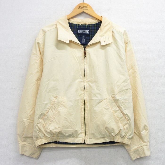 希少 90s ランズエンド GORE-TEX スイングトップ M ゴアテックス 古着 90's LANDS' END ランズエンド USA製 GORE-TEX ゴアテックス