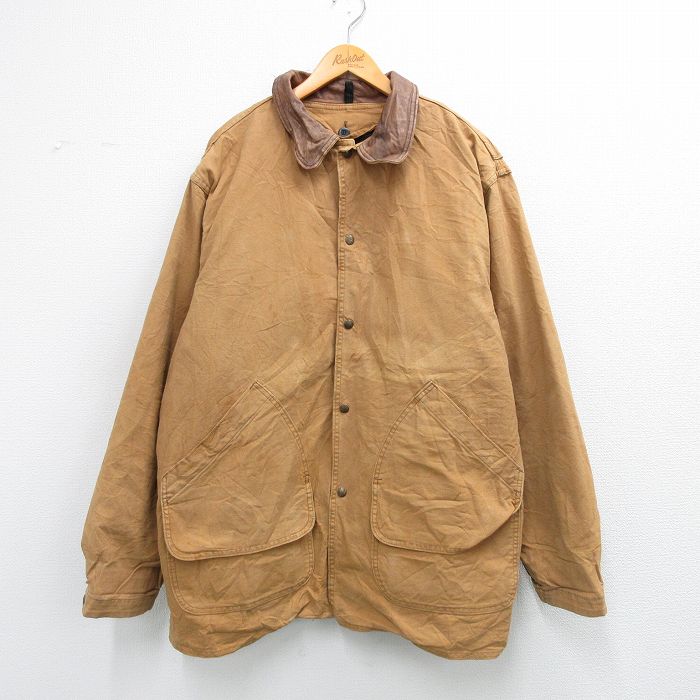 Wool rich ダークグレー カバーオール 80s 90s USA製 Woolrich デニムカバーオール グレー L | 古着屋 Uan