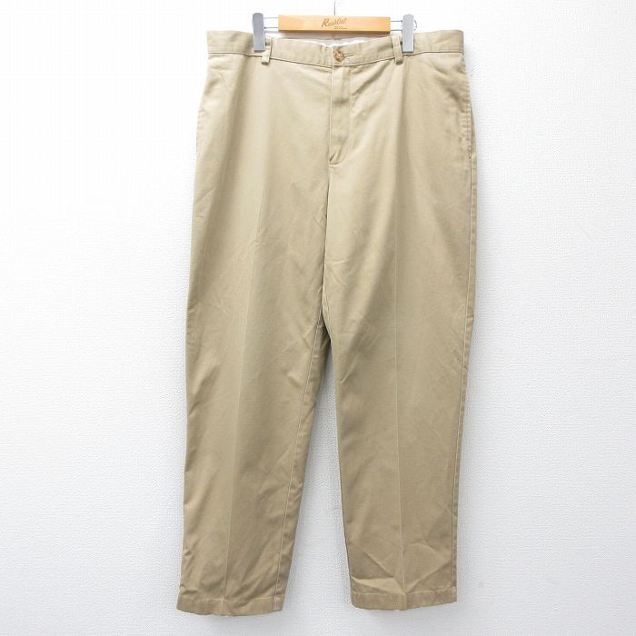 樂天商城 - 【中古】古着 エルエルビーン パンツ メンズ 00年代 00s コットン ベージュ 26feb20