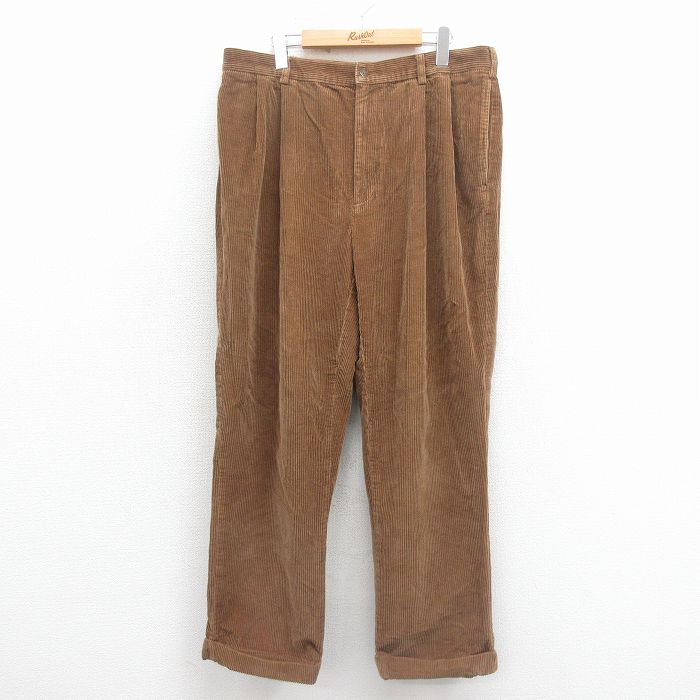樂天商城 - 【中古】古着 JOS A BANK 太畝 コットン 茶 26feb21