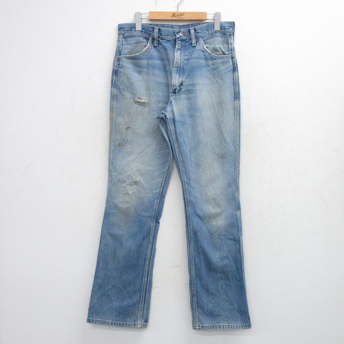 【中古】古着 ラングラー ジーンズ メンズ 80年代 80s ヒゲ U...(4.0)