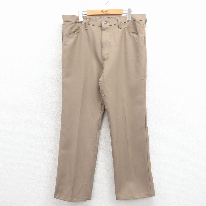 【中古】古着 ラングラー ランチャー パンツ メンズ ベージュ ヴィンテージ カジュ...