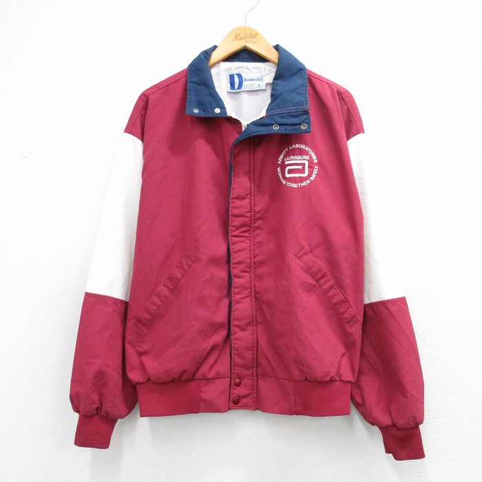樂天商城 - 【中古】古着 Dunbrooke 長袖 ジャケット メンズ 80年代 80s ABBOTT USA製 エンジ 26mar04