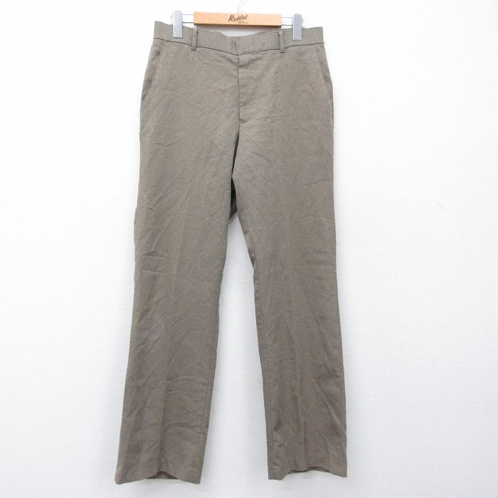 【中古】古着 リーバイス 80s スラックス メンズ 80年代 濃ベージュ Levis スタプレ アメカジ ストリート カジュアル きれいめ ヴィンテージ レトロ オールド【spe】 26mar07