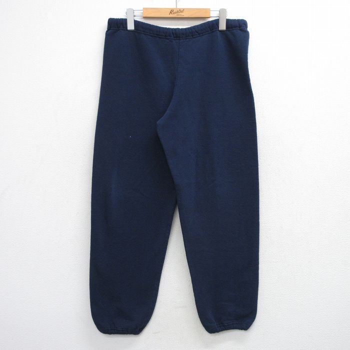 Hawaiian - 【中古】古着 ラッセル スウェット パンツ メンズ 90年代 90s 無地 USA製 紺【spe 】 26mar10