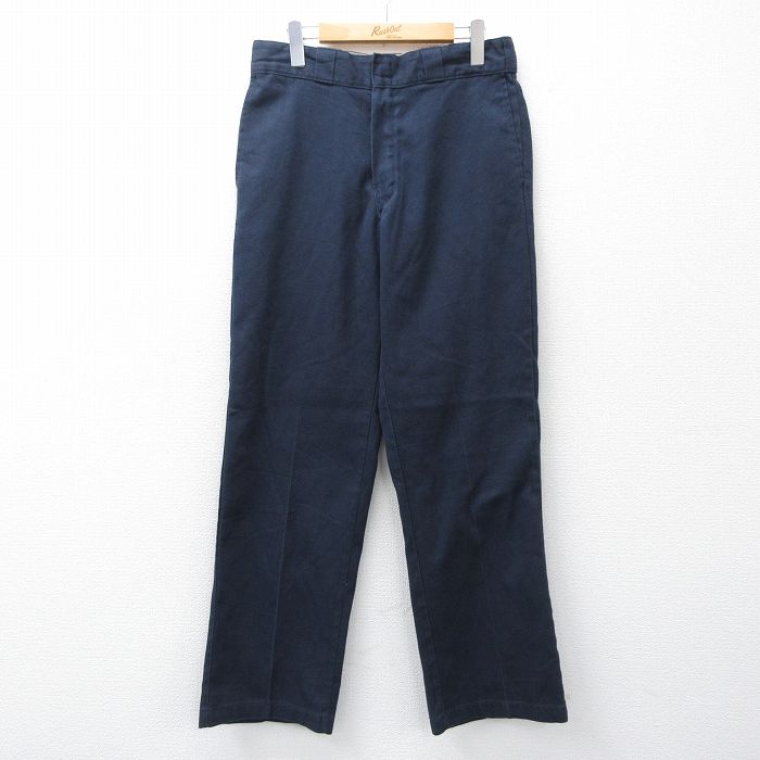 樂天商城 - 【中古】古着 ディッキーズ ワーク パンツ メンズ 874 紺 26mar12