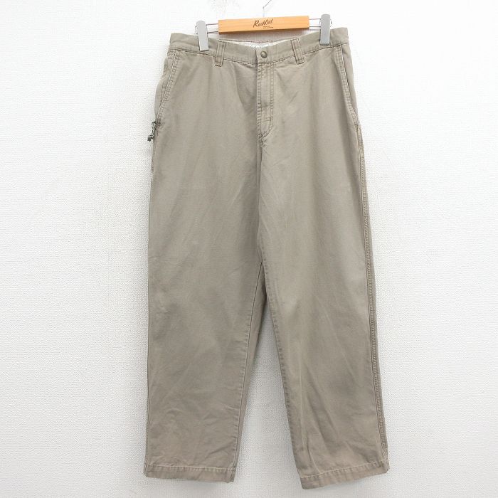 乐天商城 - 【中古】古着 コロンビア パンツ メンズ 00年代 00s ダック地 コットン ベージュ 26mar13