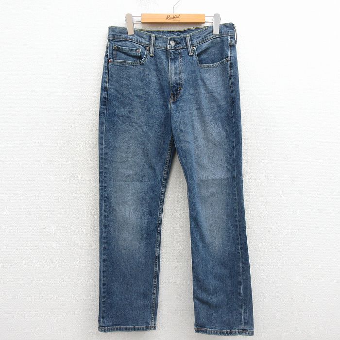 【中古】古着 リーバイス 514 デニム ジーンズ メンズ 紺 Levis ヴィンテージ カジュアル ストリート アメカジ きれいめ レトロ オールド 26mar17
