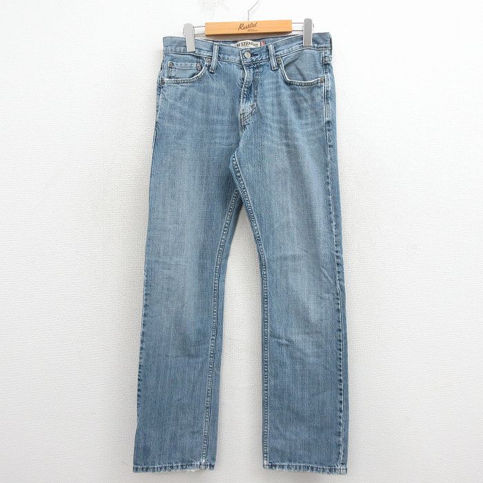 乐天商城 - 【中古】古着 リーバイス Levis 514 ジーンズ メンズ ヒゲ コットン 紺 デニム 26mar17