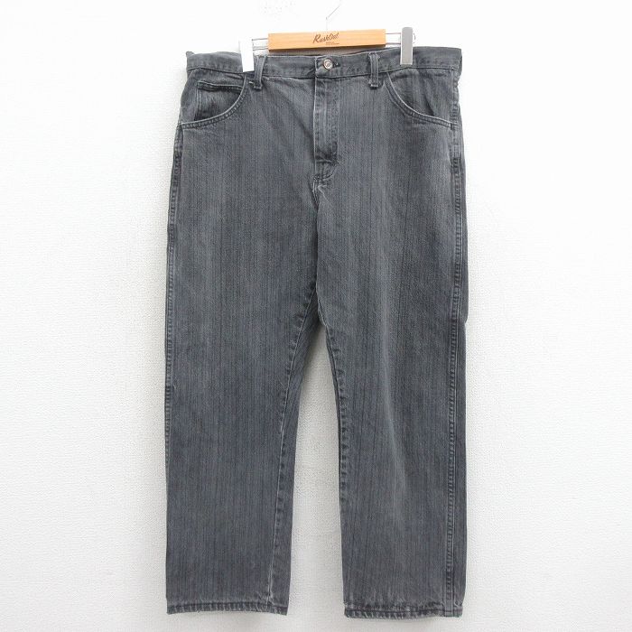 樂天商城 - 【中古】古着 ラスラー ジーンズ メンズ コットン 黒 デニム ストライプ【spe】 26mar17
