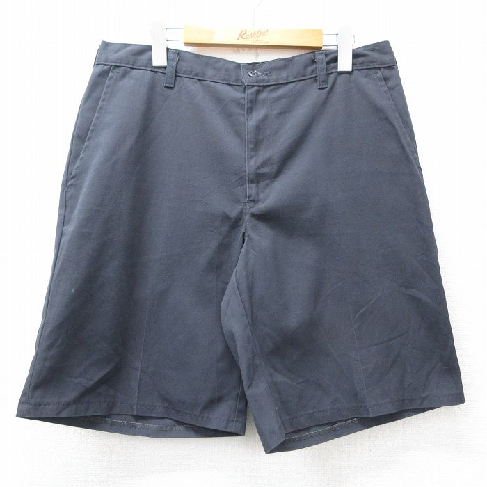樂天商城 - 【中古】古着 CINTAS ショート ワーク パンツ ショーツ メンズ 濃グレー 26mar25