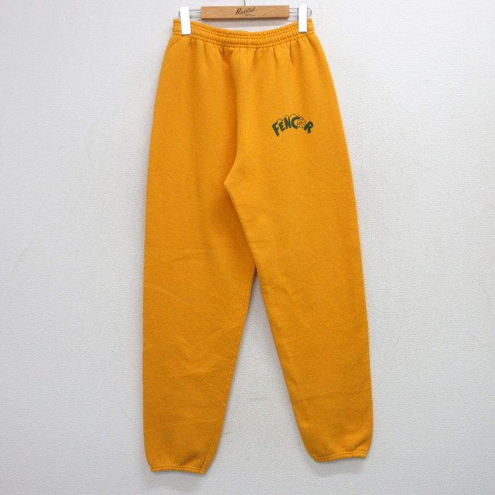Hawaiian - 【中古】古着 90s スウェット トレーナー メンズ 90年代 FENCOR USA製 黄色 アメカジ ストリート カジュアル きれいめ ヴィンテージ レトロ オールド 26mar25