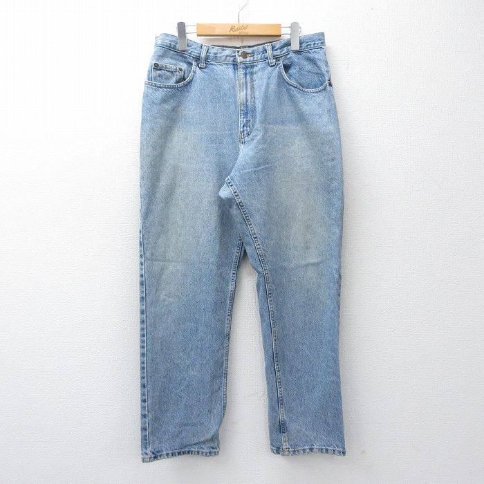 Rakuten - 【中古】古着 FADED GLORY デニム ジーンズ メンズ 紺 コットン ヒゲ加工 アメカジ ストリート カジュアル きれいめ ヴィンテージ レトロ オールド 26mar26